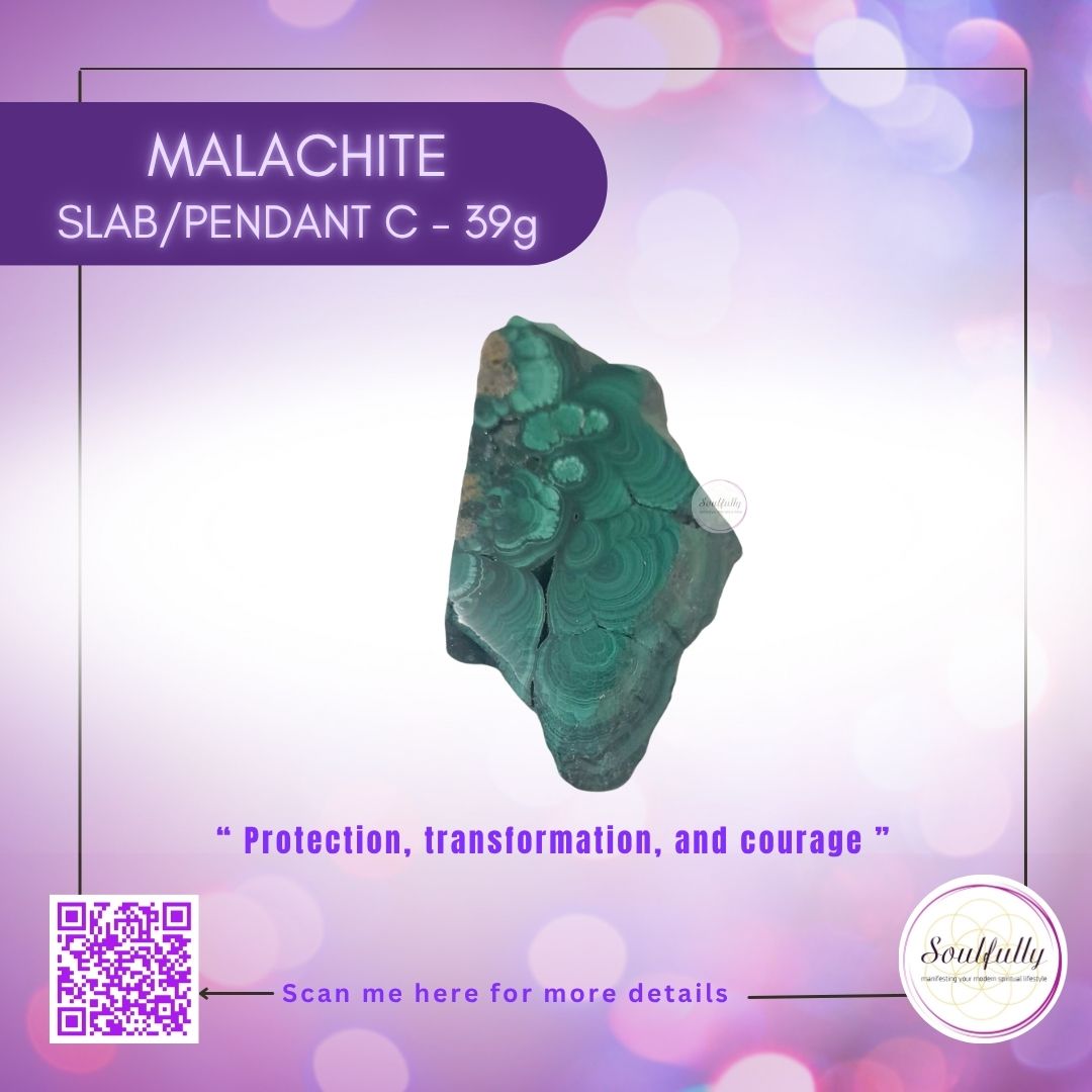 Malachite SLAB/Pendant