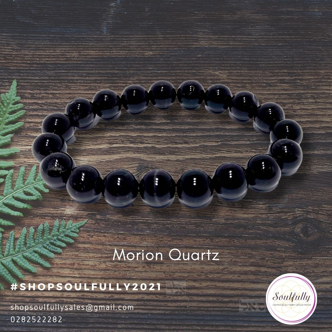 Quartz, Morion Quartz (RARE) Bracelet