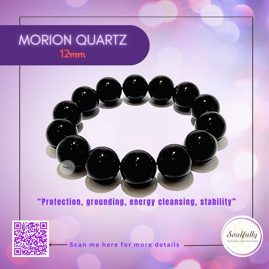 Quartz, Morion Quartz RARE Bracelet