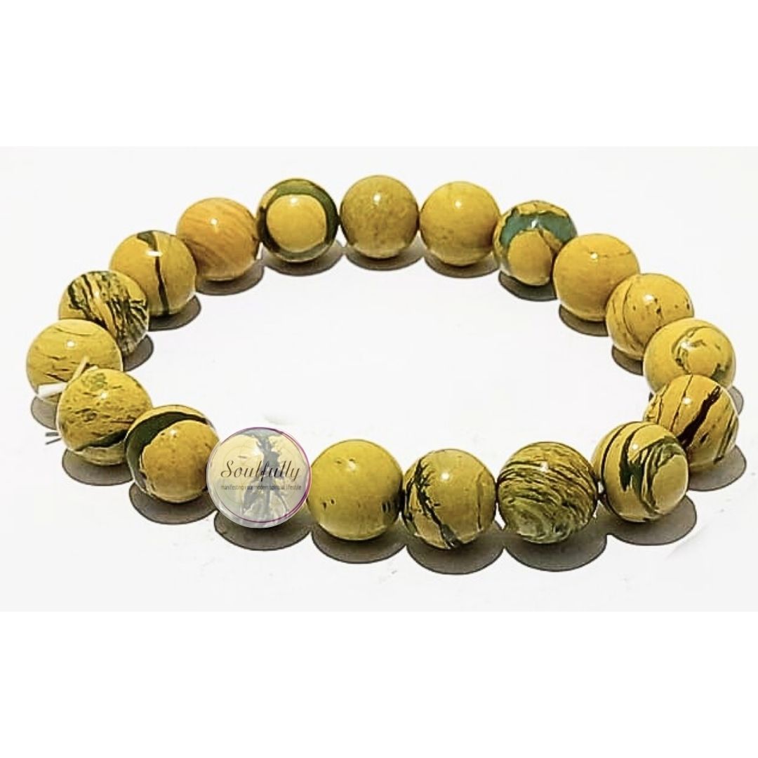 Muscovite (Lemon-Green) Bracelet