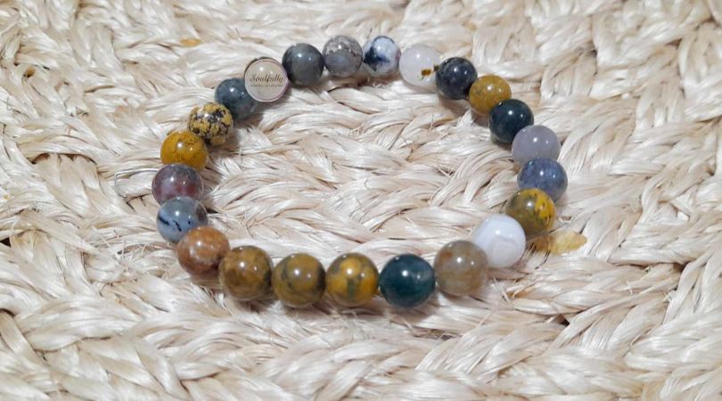 Jasper, Ocean Bracelet