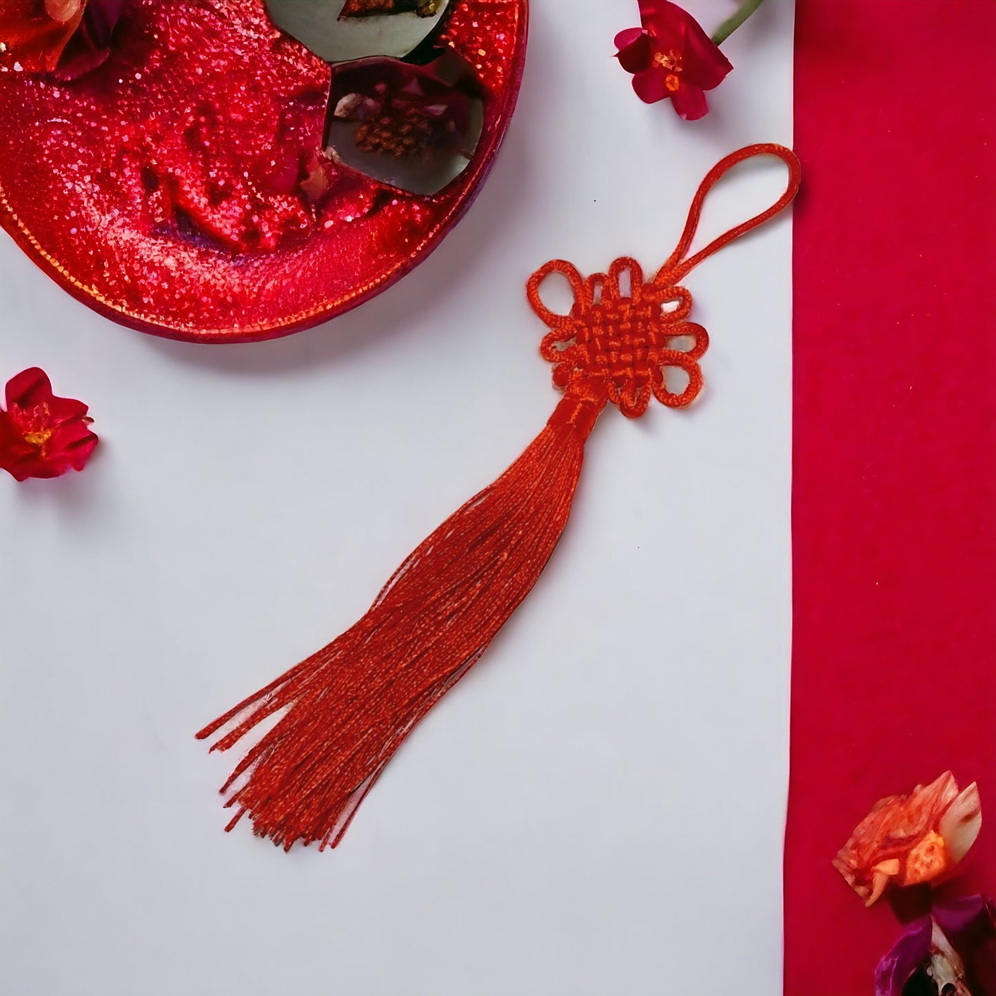 Fengshui Red Mystic Knot