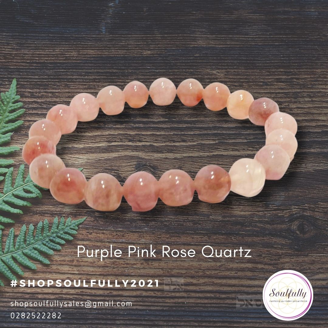 Quartz, Rose Quartz Bracelets ( Madagascar)