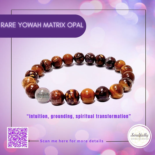 Opal,YOWAH Matrix Opal (RARE) Bracelet