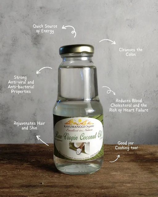 Raw Virgin Coconut Oil 250ml