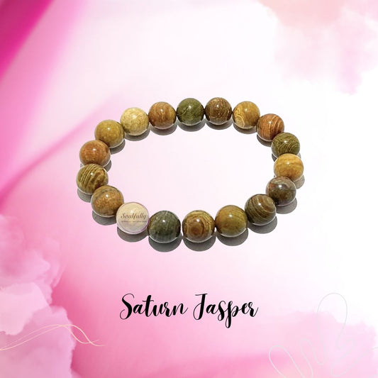 Jasper, Saturn Jasper Bracelet