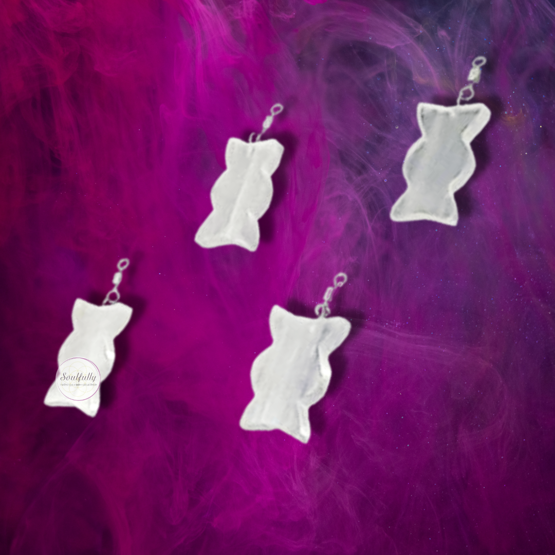 Selenite Pendants