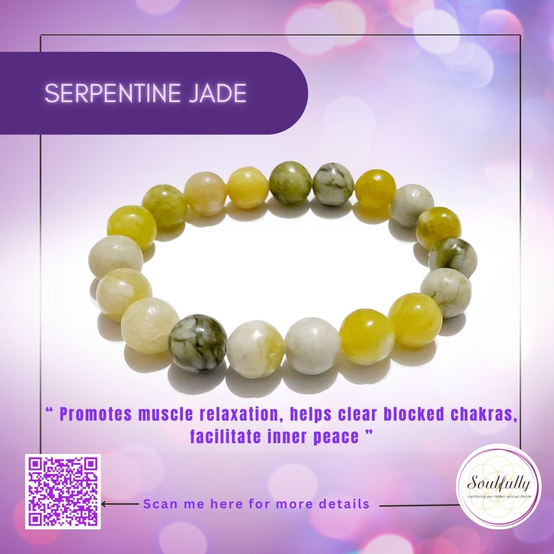 Jade, Serpentine Jade Bracelet