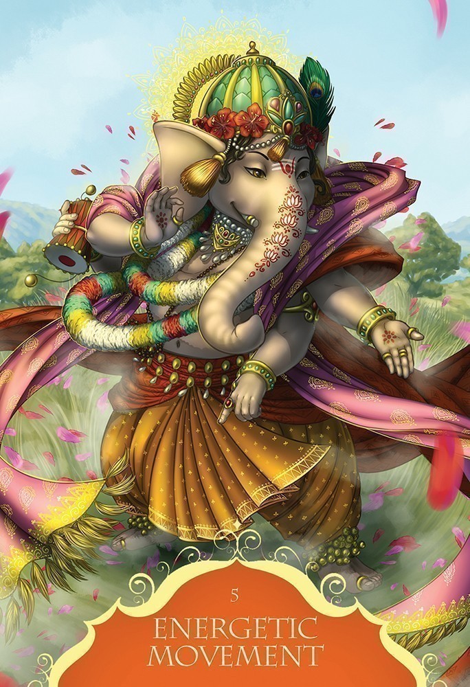 Whispers of Lord Ganesha Deck - Angela Hartfield