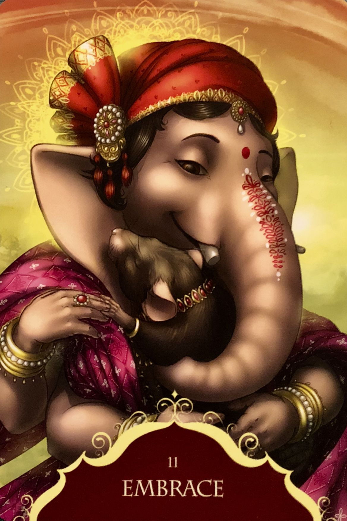 Whispers of Lord Ganesha Deck - Angela Hartfield