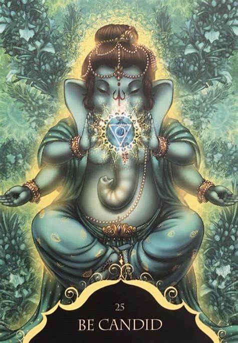 Whispers of Lord Ganesha Deck - Angela Hartfield