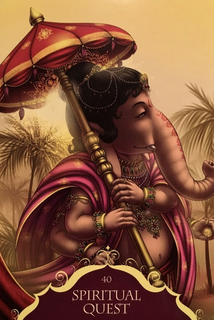 Whispers of Lord Ganesha Deck - Angela Hartfield