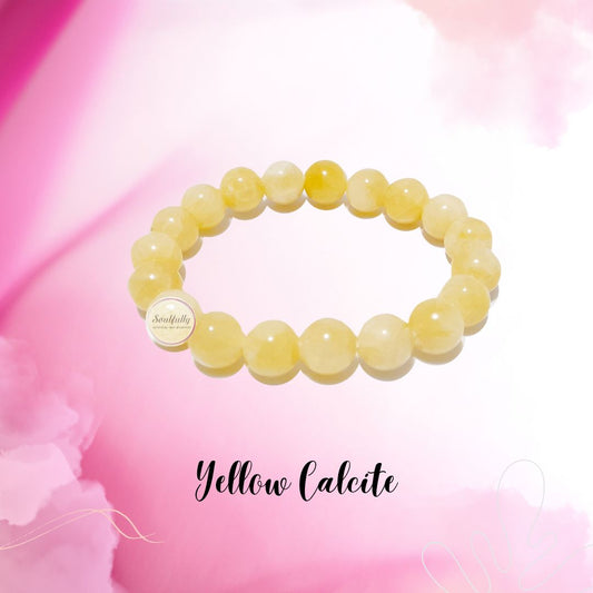 Calcite, Yellow Calcite Bracelet