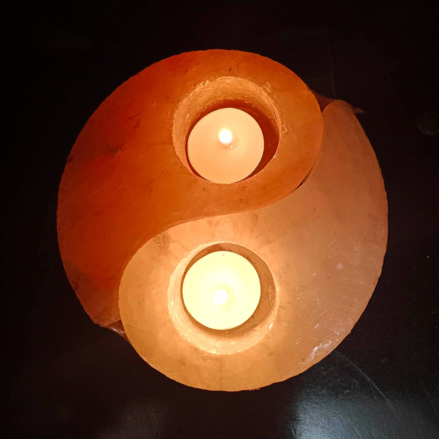 Himalayan Pink Salt Candle Holder