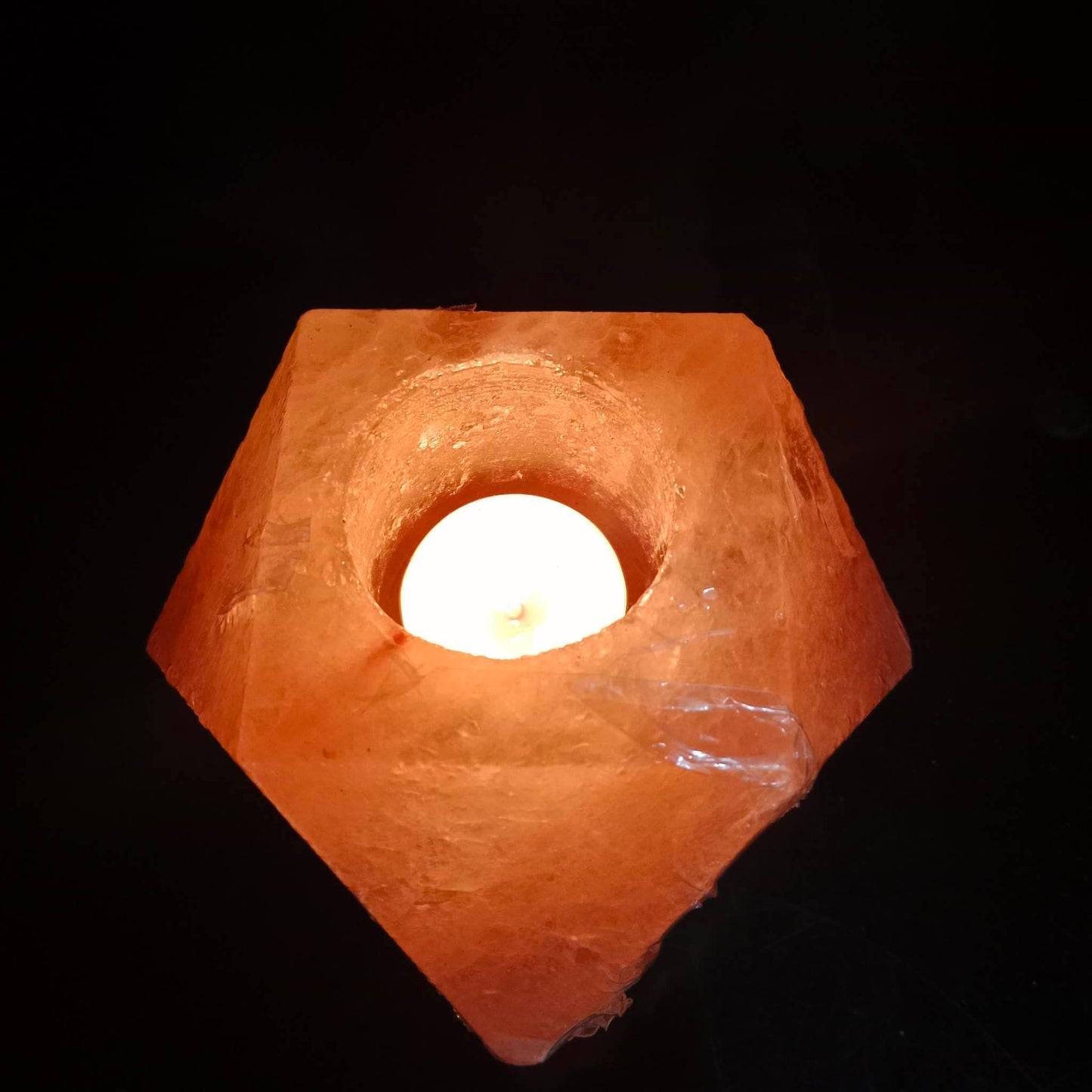 Himalayan Pink Salt Candle Holder