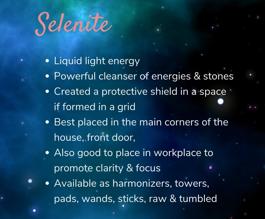 Selenite Wand